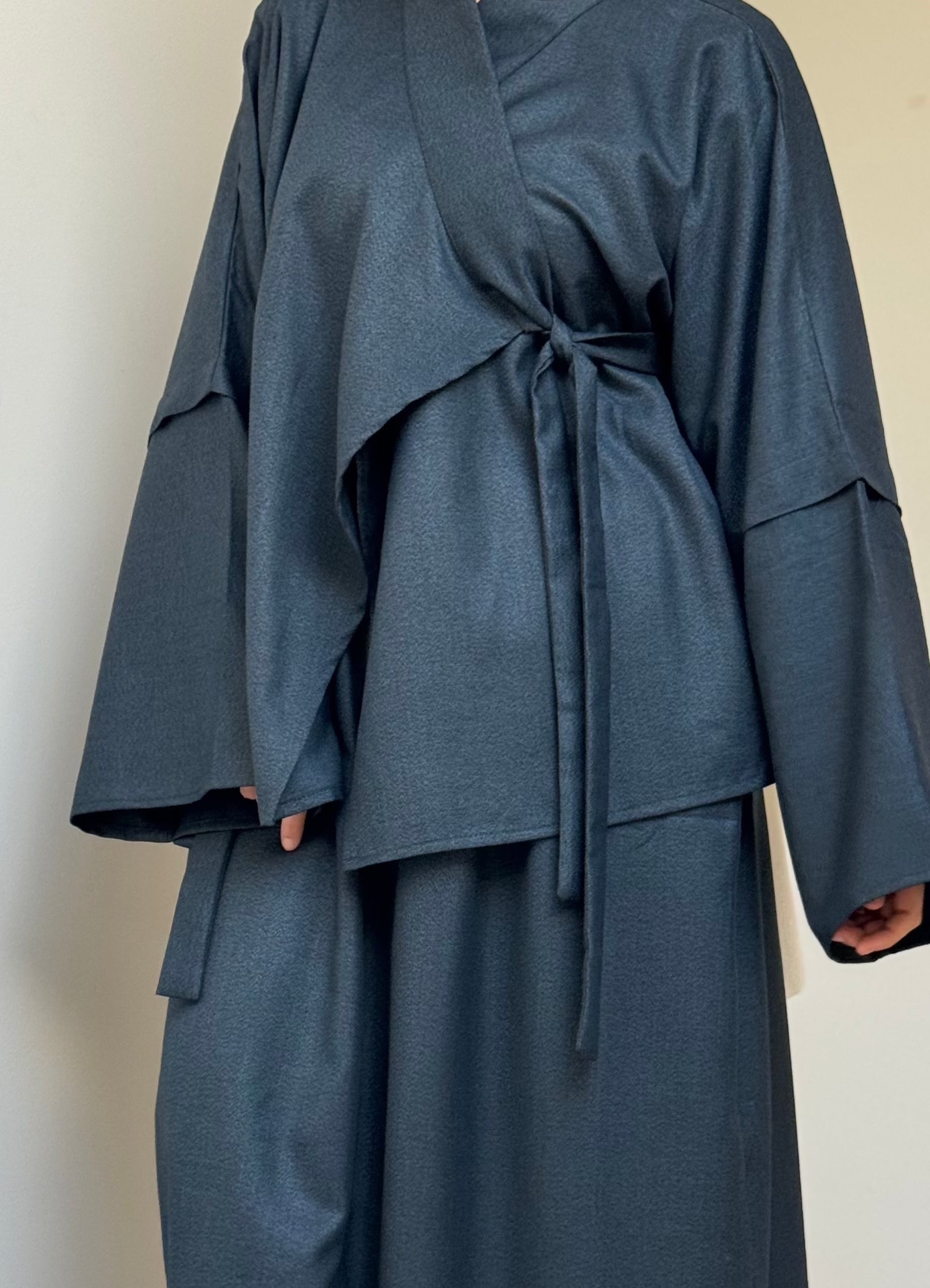 Set Kimono MAÂT [BLEU NUIT]